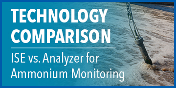 Tech Comparison ISE vs Analyzer for Ammonium Monitoring